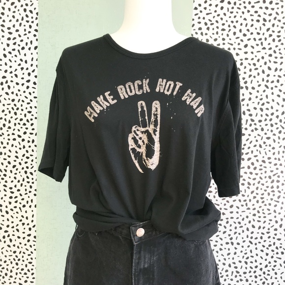 Make rock not war shirt Clearance